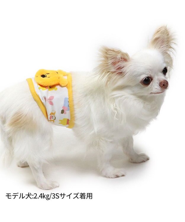 PET PARADISE ディズニー プーさん プチフレンズマナーベルト 小型犬 黄