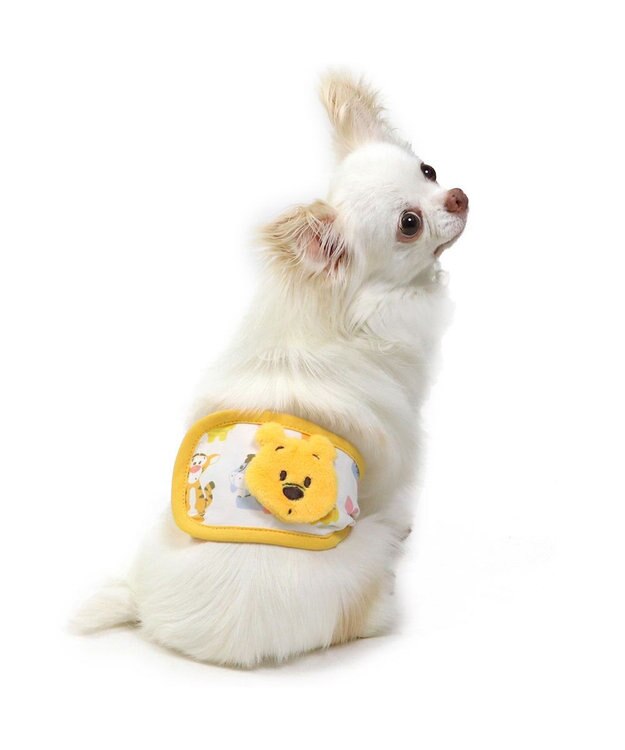 PET PARADISE ディズニー プーさん プチフレンズマナーベルト 小型犬 黄