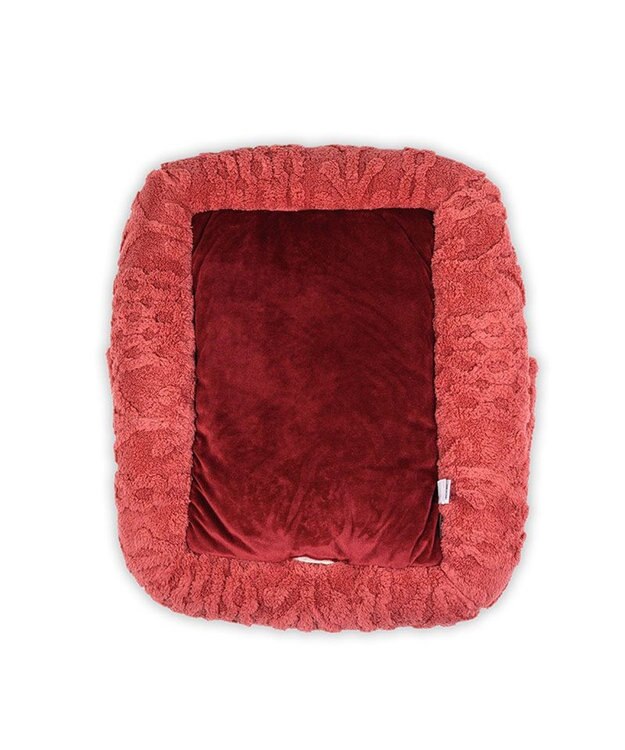 PET PARADISE ペットパラダイス 遠赤外線 アランボア 四角 寝袋 レッド