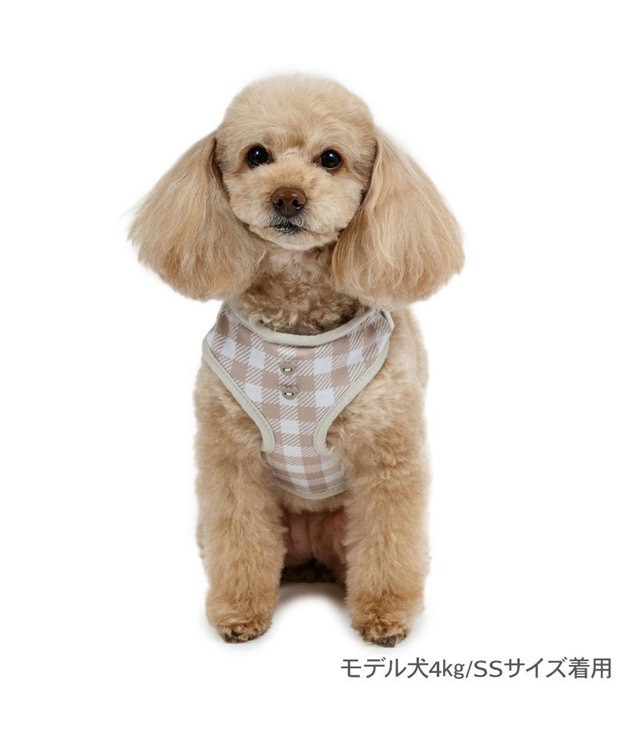 PET PARADISE ペットパラダイス くまちゃん リュック付き ハーネス SS 小型犬 ベージュ