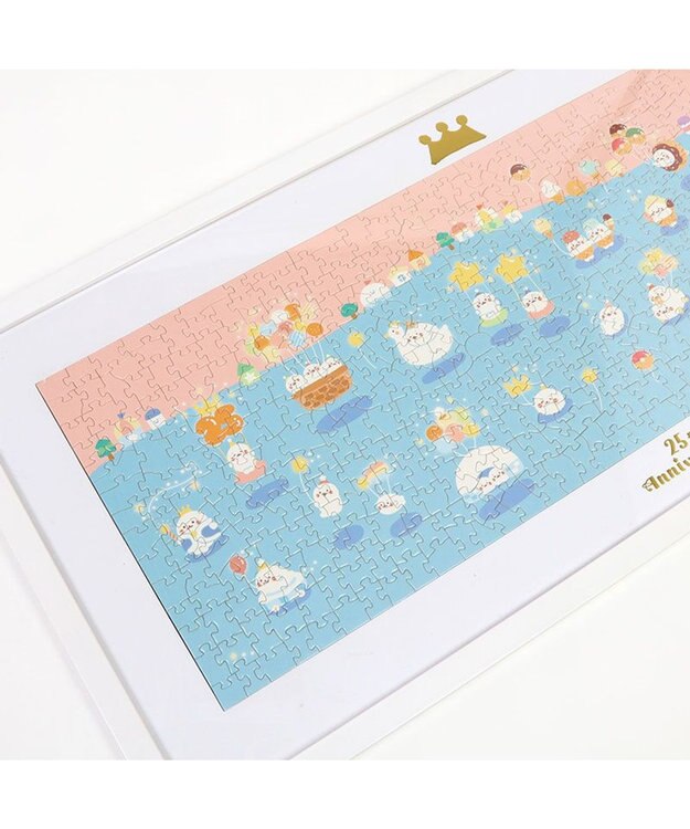 Mother garden しろたん パズルアートボード 《25周年にっこりパレード柄》 -