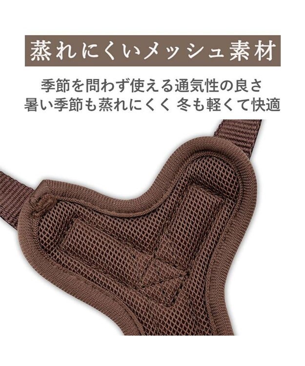 PET PARADISE スヌーピー アクティブハーネス 《兄弟柄》 ＳＭ 中型犬 ブラウン