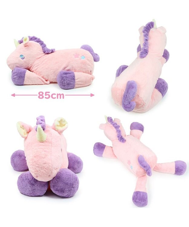 Mother garden   マザーガーデン ユニコーン抱き枕 85cm ピンク ピンク