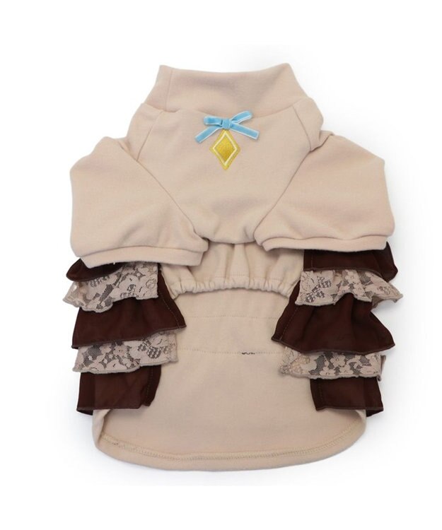 PET PARADISE ディズニー わんわん物語 レディ フリフリトップス 小型犬 ブラウン