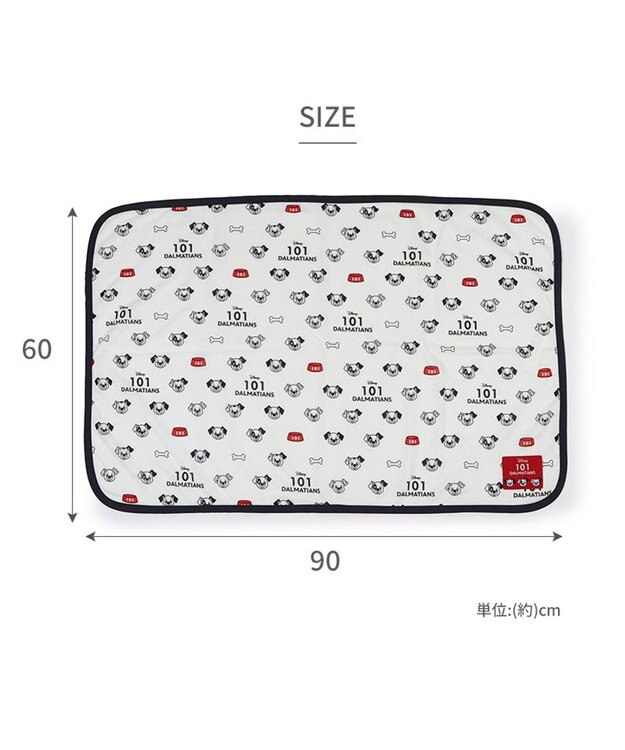 PET PARADISE ディズニー 101匹わんちゃん クールケット 小型犬 ブランケット