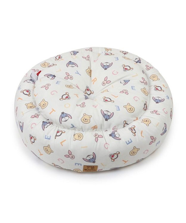 PET PARADISE ディズニー くまのプーさん クール 丸型 カドラー 《ハッピー柄》 小型犬 ハッピー柄