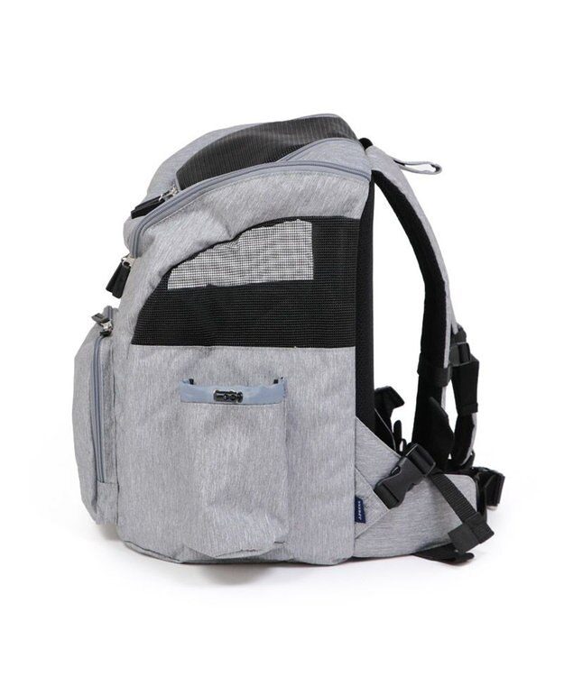 PET PARADISE J.PRESS マルチリュック グレー （M ）L ハグ＆キャリー 小型犬 グレー
