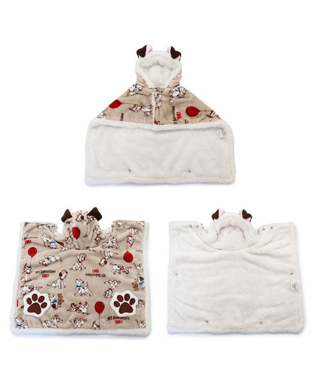 PET PARADISE ディズニー 101匹わんちゃん 着る毛布 《風船柄》 中型犬 風船柄
