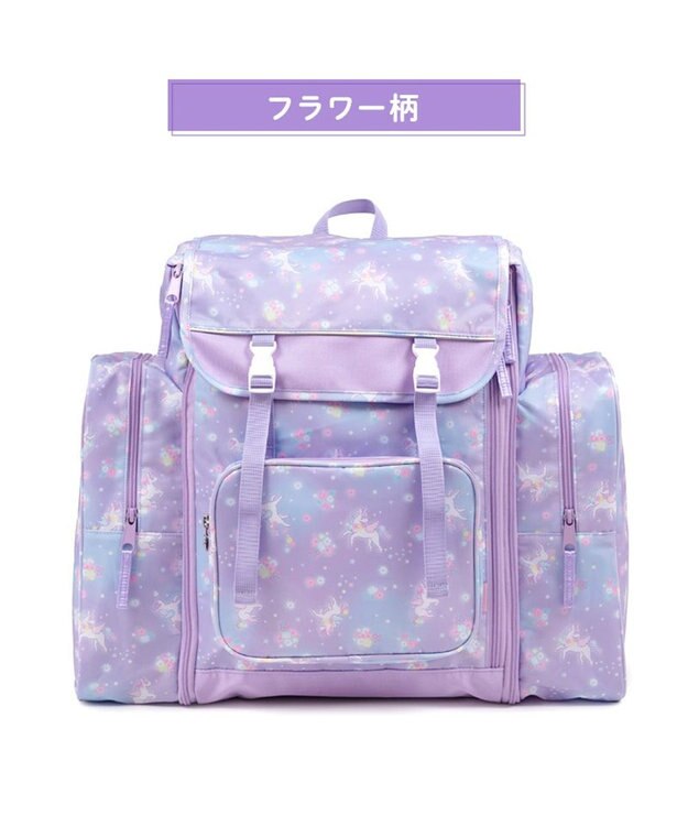 Mother garden マザーガーデン ユニコーン トラベル リュック 《フラワー柄》 フラワー柄