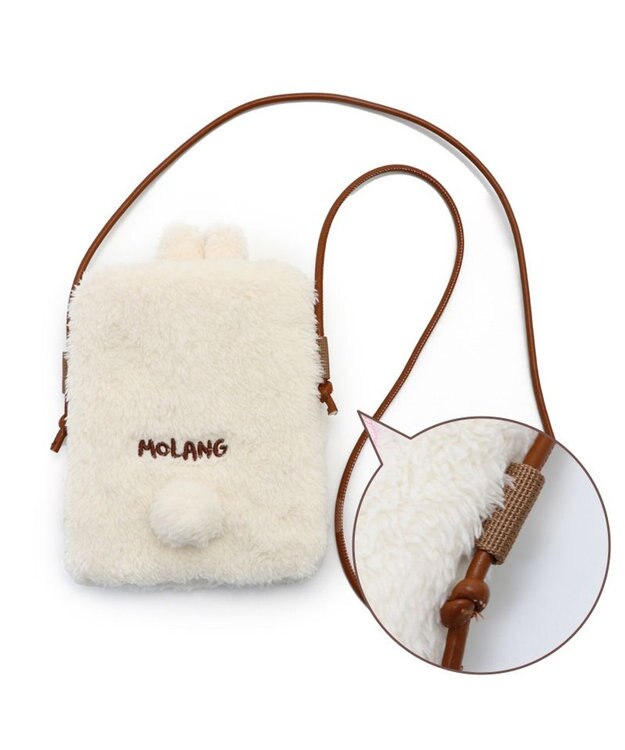 Mother garden マザーガーデン MOLANG モラン顔ボン スマホ ポーチ -