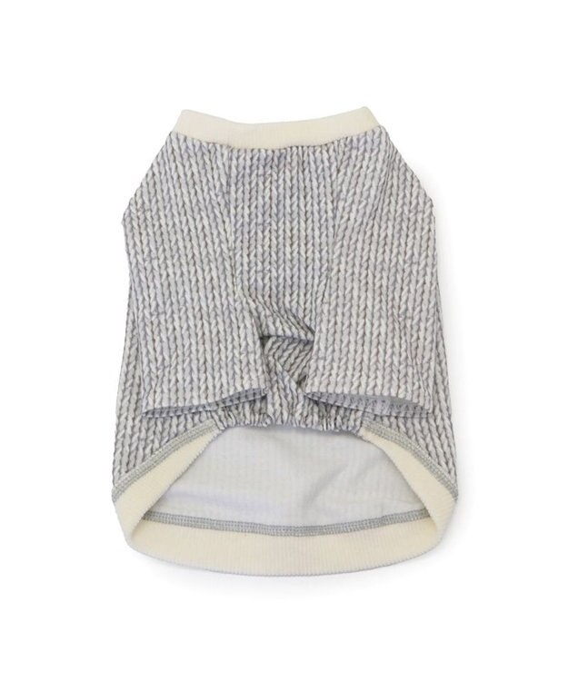 PET PARADISE ペットパラダイス ペティヒート 天竺 Tシャツ 《ニット柄》  超小型犬 小型犬 ニット柄