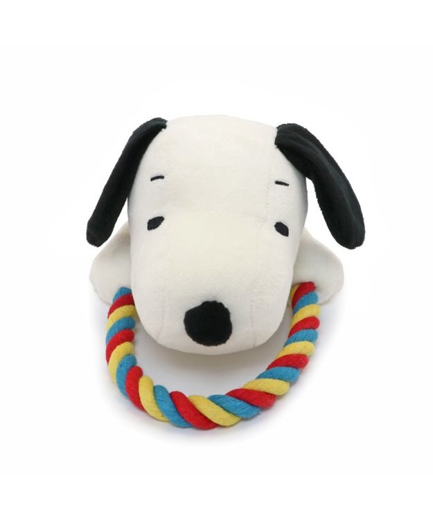 PET PARADISE  スヌーピー ロープ パペット トイ ホワイト