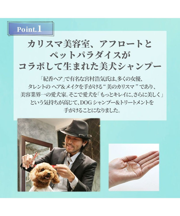 PET PARADISE ペティソワン アフロートフレグランスシャンプー 抗菌・抗ウィルス -