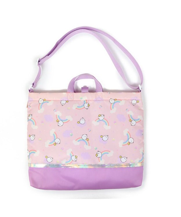 Mother garden マザーガーデン MOLANG モラン レッスンバッグ 虹柄 絵本バッグ 0