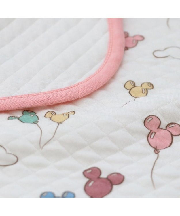 PET PARADISE ディズニー ミッキーマウス キルトブランケット 《風船柄》 ホワイト