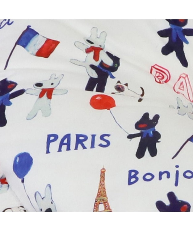 PET PARADISE リサとガスパール クールカドラー 丸型《パリ柄》 小型犬 パリ柄