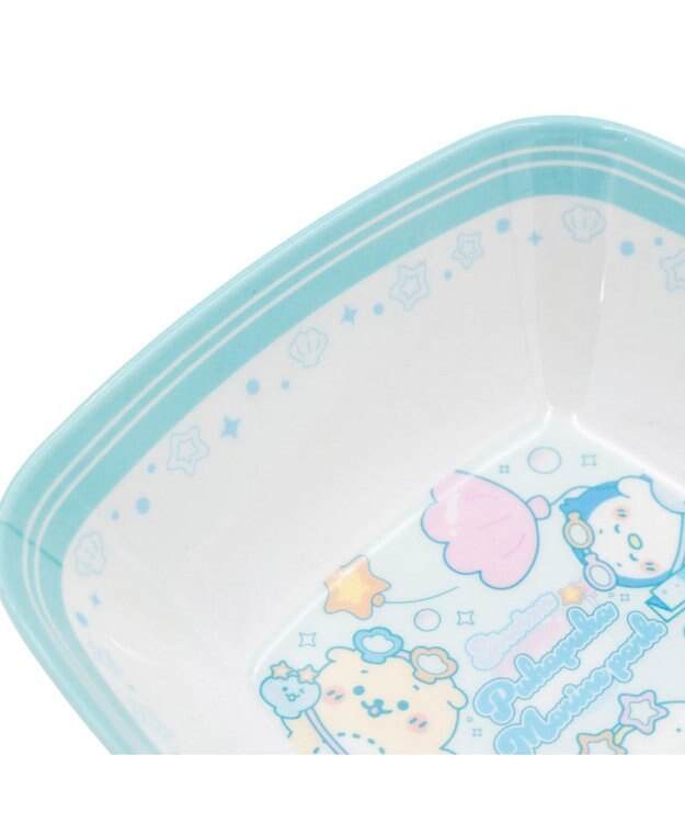 Mother garden しろたん メラミン食器 スクエアボウル 0