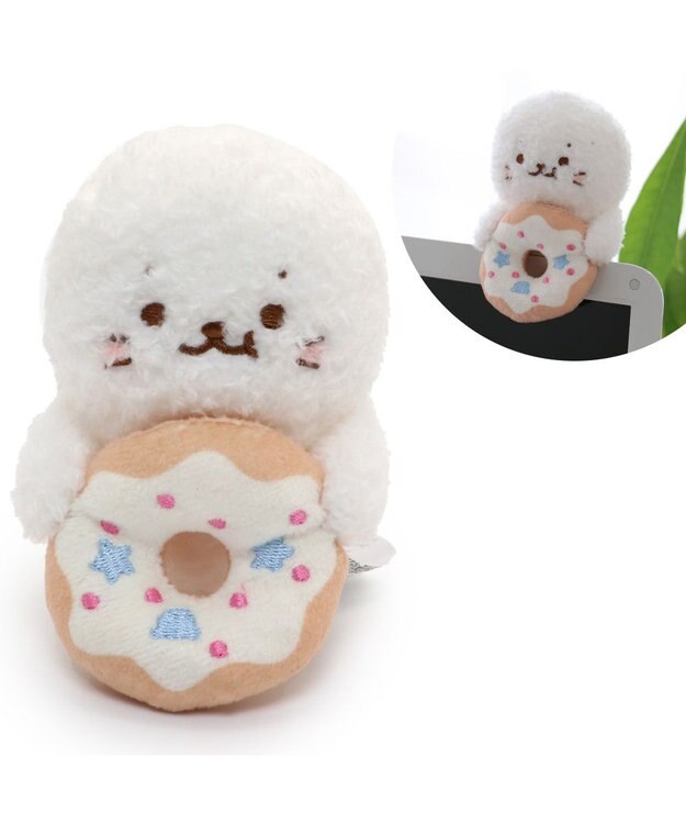 Mother garden しろたん ぴょこんと マスコット 《ドーナツ》 単品 ドーナツ
