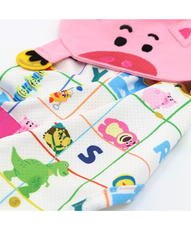 PET PARADISE ディズニー ハム 襟付きメッシュ タンクトップ 小型犬 ピンク（淡）