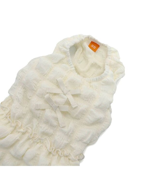 PET PARADISE ペットパラダイス ぽこぽこ ワンピース 《ホワイト》 小型犬 ホワイト