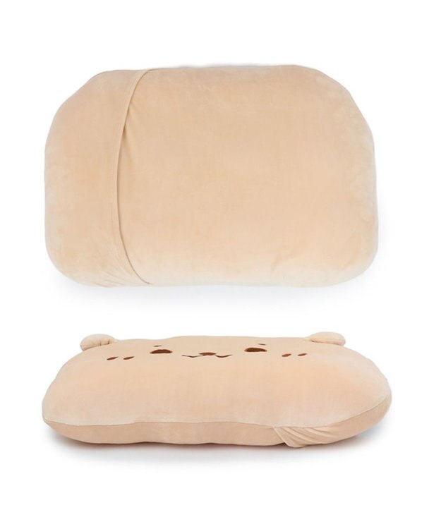 Mother garden しろたん らっこいぬ 顔まくら 29cm×43cm らっこいぬ