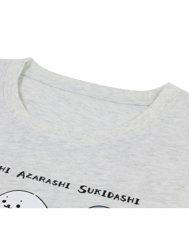 Mother garden しろたん半袖 Tシャツ 《アザラシ好きだし》 ユニセックス アザラシ好きだし