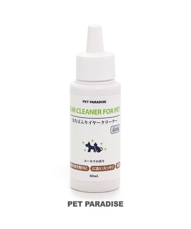 PET PARADISE  ペットパラダイス なた豆入り イヤー クリーナー ユーカリの香り 60mL 国産 白~オフホワイト