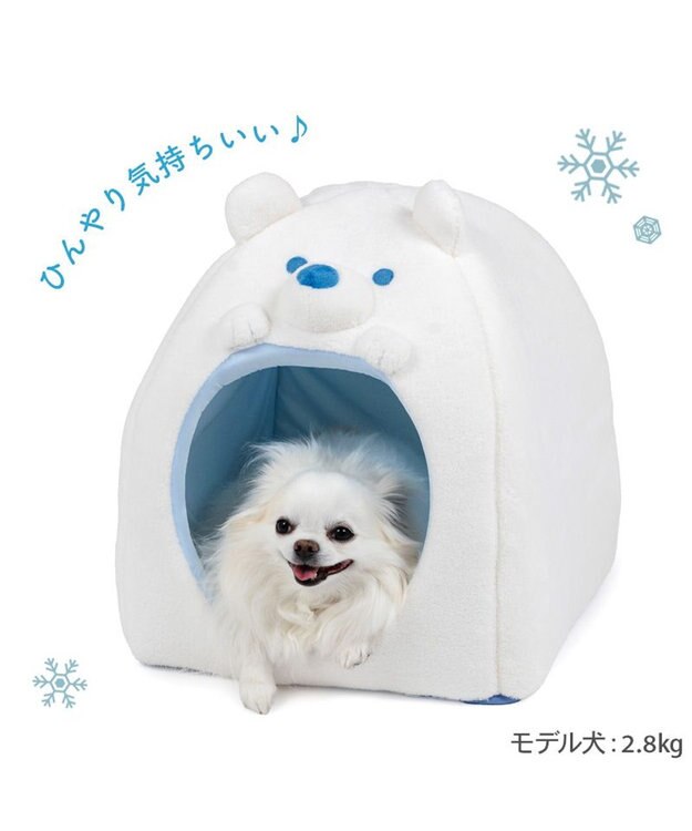 PET PARADISE ペットパラダイス しろくま クールハウス 2025 小型犬 ホワイト