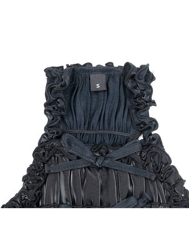 PET PARADISE cherircouture シャーリング キャミソール 《ブラック》 小型犬 ブラック