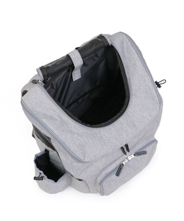 PET PARADISE J.PRESS マルチリュック グレー （M ）L ハグ＆キャリー 小型犬 グレー