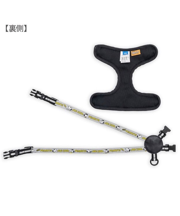 PET PARADISE スヌーピー ＪOE COOL 反射 2way ハーネス Ｓ グレー