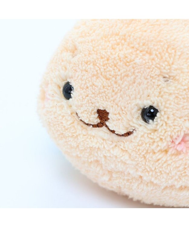 Mother garden しろたん らっこいぬ むぎゅとろ マスコット 16.5cm ぬいぐるみ 小さい 茶系