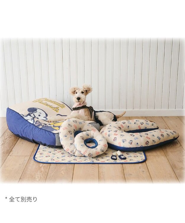 PET PARADISE スヌーピー makokoro マナーオール 《フレンズ柄》 小型犬 ピーナッツフレンズ柄