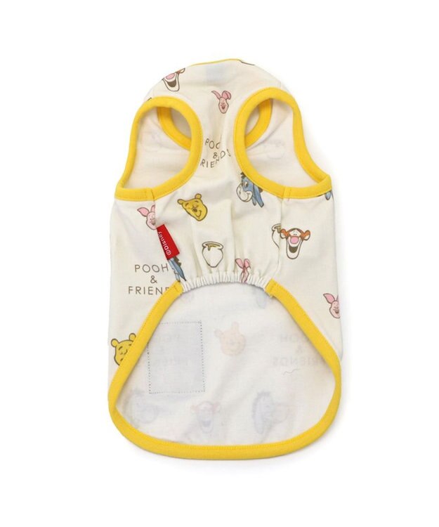 PET PARADISE ディズニー くまのプーさん ペティヒート 天竺 タンクトップ 超小型犬 小型犬 白～オフホワイト