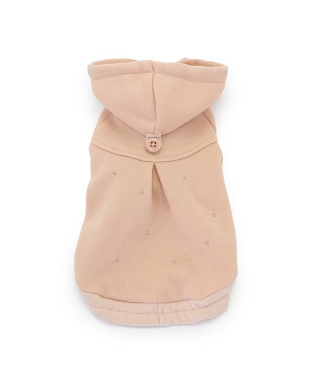 PET PARADISE ペットパラダイス フリルダブルフェイスパーカー  小型犬 ピンク