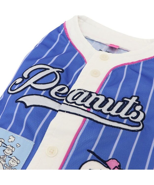 PET PARADISE スヌーピー ベースボール Tシャツ 《ブルー》 小型犬 ブルー