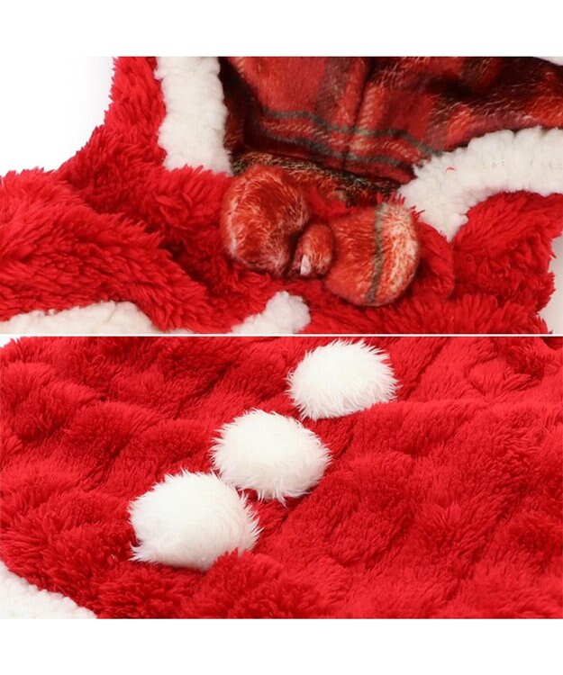 PET PARADISE ペットパラダイス サンタ ポンチョ 中型犬 大型犬 サンタ