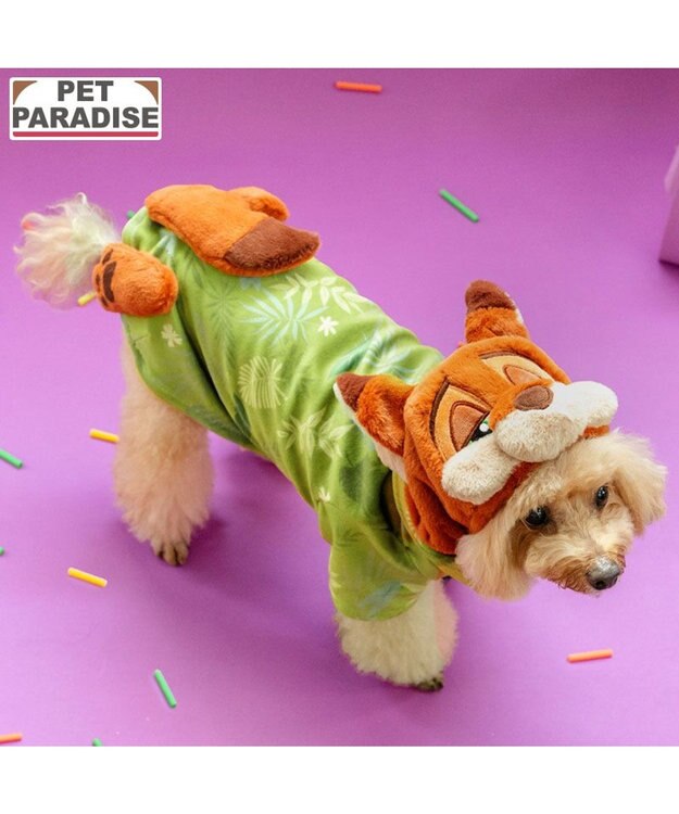 PET PARADISE ディズニー ズートピア ニック なりきり 小型犬 オレンジ