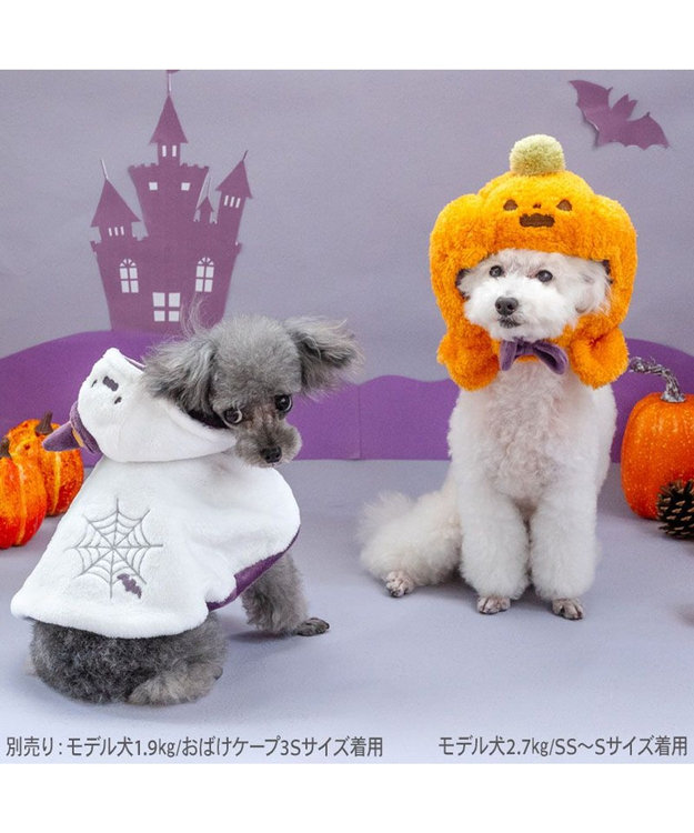 PET PARADISE ペットパラダイス かぼちゃ 帽子 小型犬 オレンジ