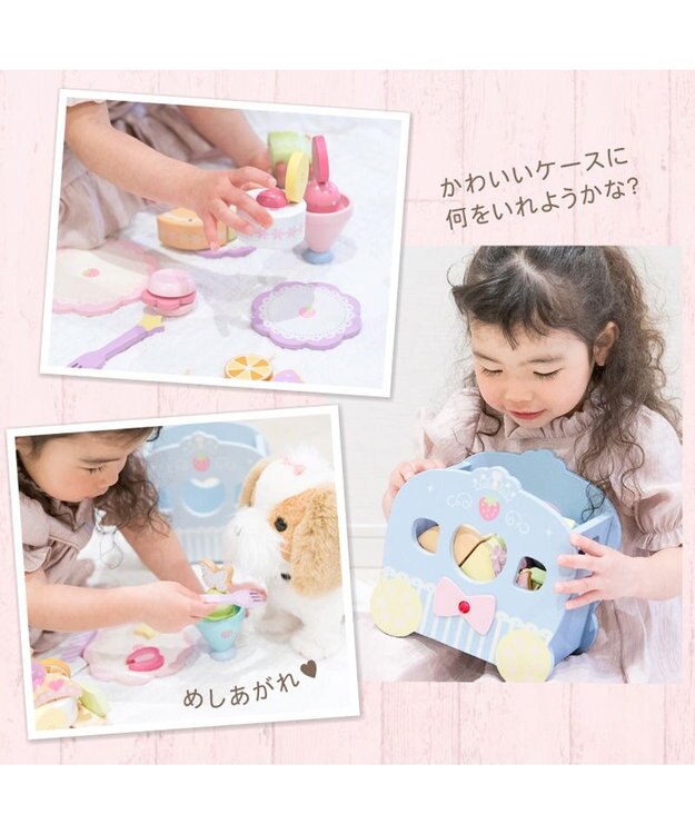 Mother garden マザーガーデン  野いちご プリンセス スイーツリボンセット 水色