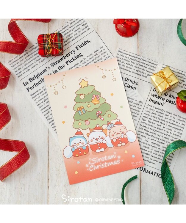 Mother garden しろたん  クリスマスカード 0