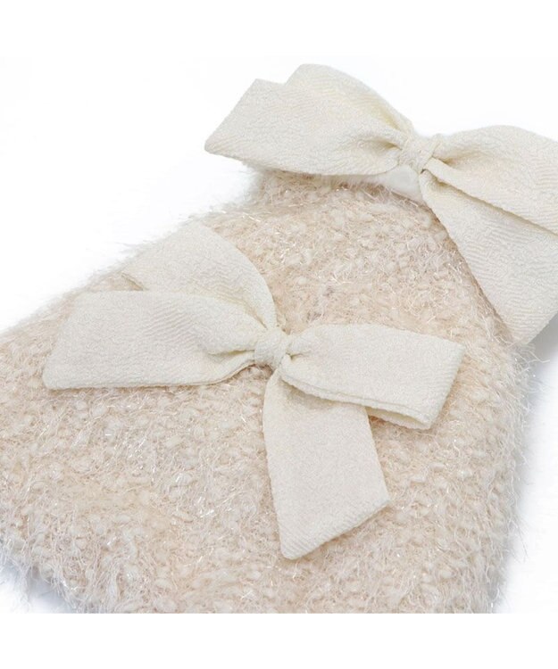 PET PARADISE cherircouture キラキラポンチョ 小型犬 ホワイト