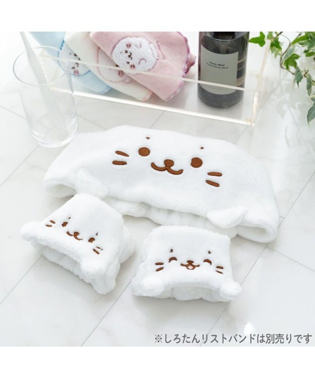 Mother garden しろたん ふわふわヘアバンド ホワイト