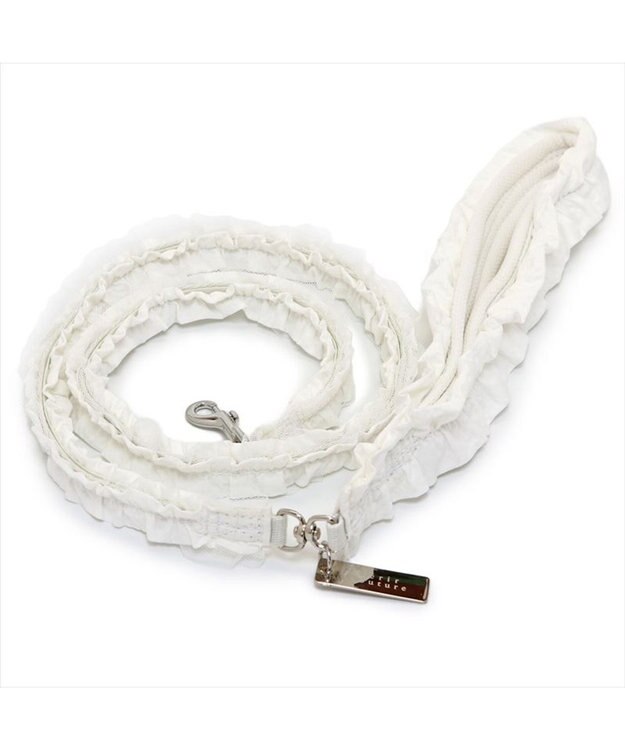 PET PARADISE cherircouture フリフリリード 《ホワイト》ＳＳ～Ｓ  小型犬 ホワイト