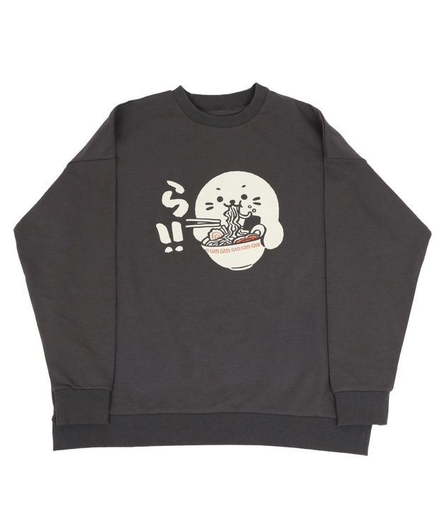 Mother garden しろたん ゆるトレーナー 《ら!!》 ユニセックス 長袖 トレーナー