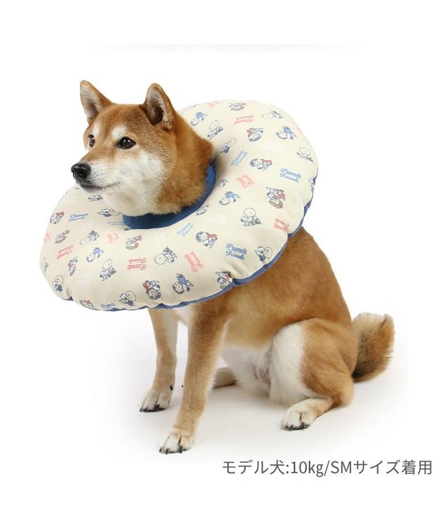 PET PARADISE スヌーピー makokoro エリザベスカラー ＳＭ 中型犬 -
