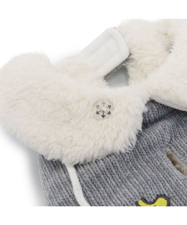 PET PARADISE スヌーピー 手袋 ポンチョ 小型犬 グレー