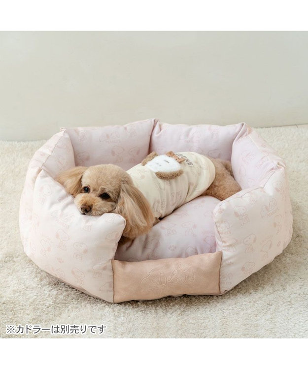 PET PARADISE スヌーピー 淡色トレーナー 《ベージュ》 小型犬 ベージュ