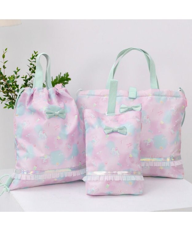 Mother garden マザーガーデン ユニコーン  3点セット 《コットンキャンディ柄》 コットンキャンディ柄