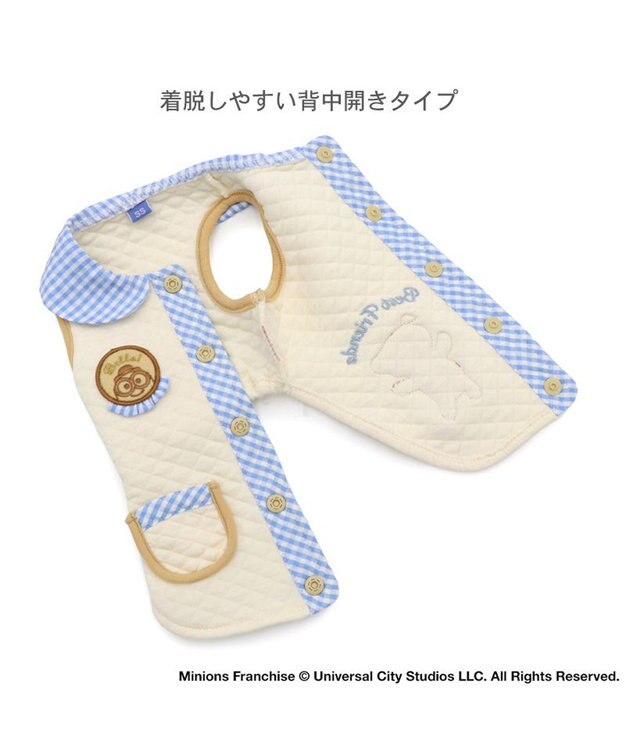 PET PARADISE ミニオン ティム 襟付きキルト ベスト 小型犬 キナリ